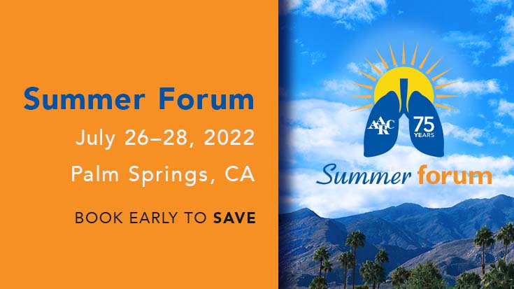 Summer Forum logo and early bird message